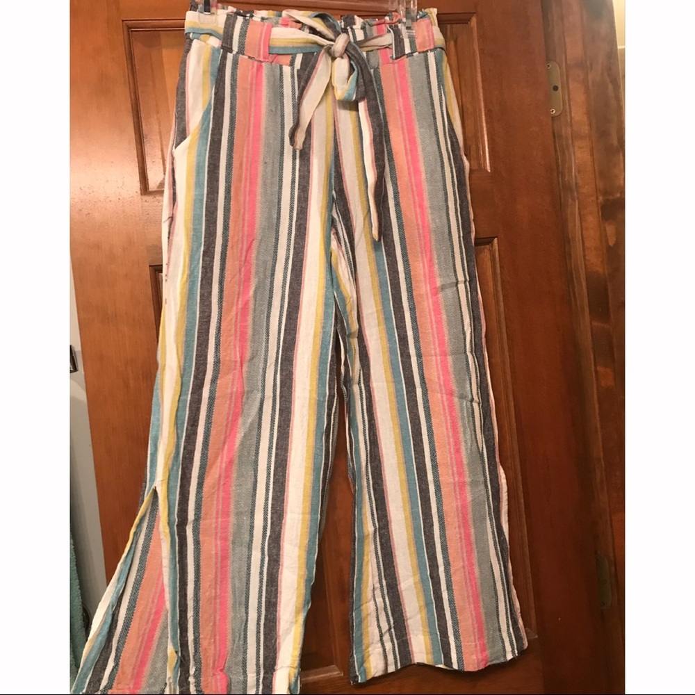 Boho Linen Pants
